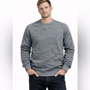 Albam Men's Gray Crewneck Sweater